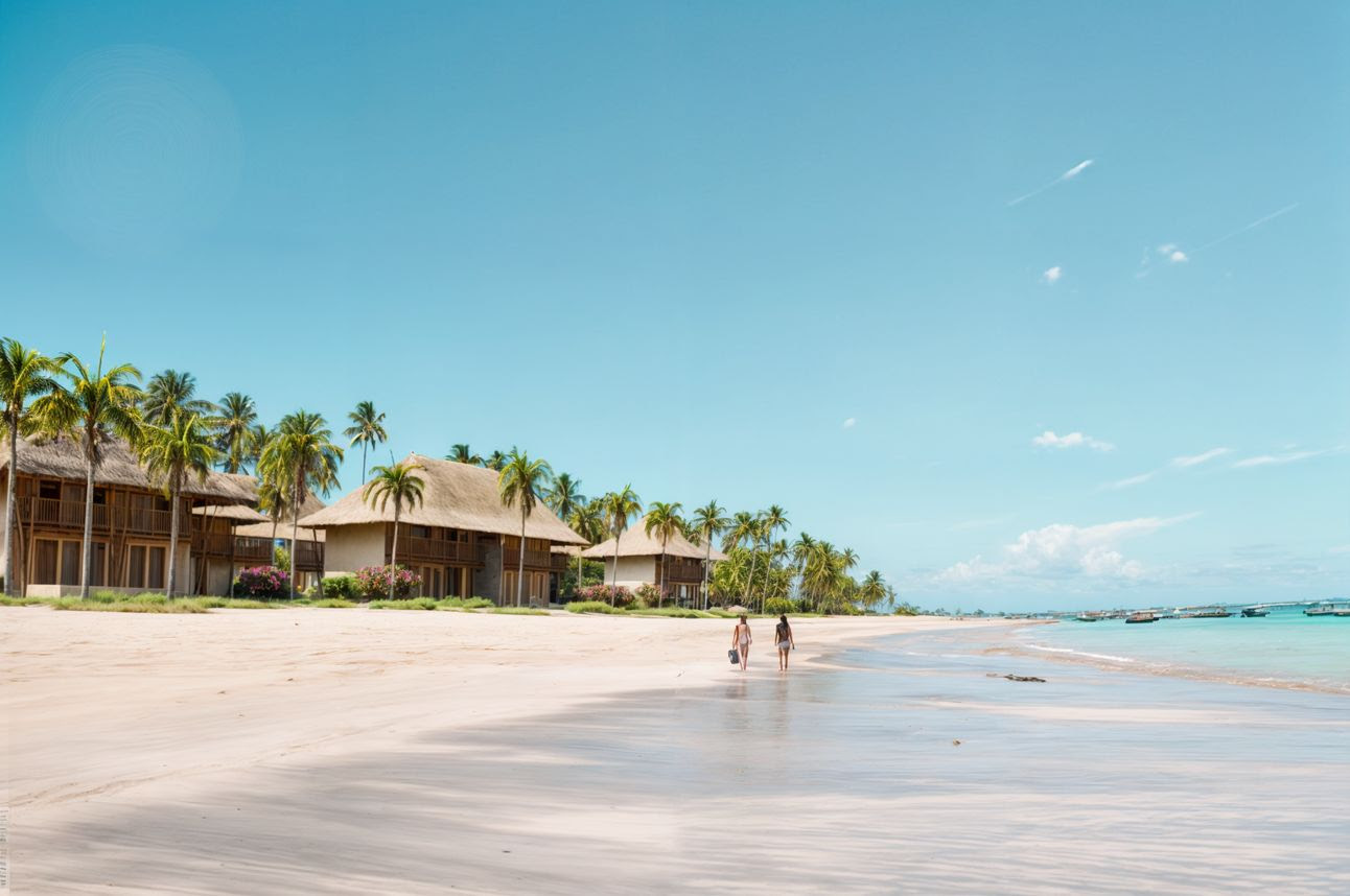 The Vilas beachfront
